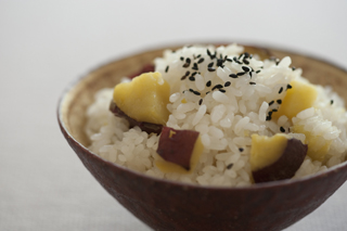 さつまいもの炊き込みご飯