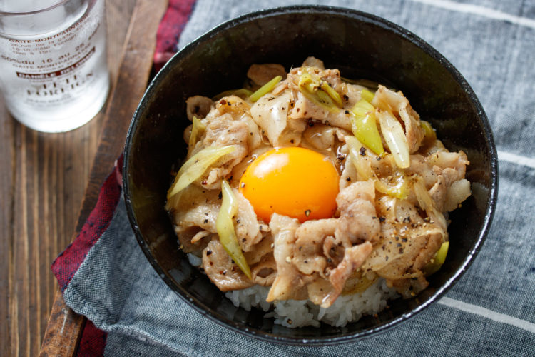 豚ねぎスタミナ丼