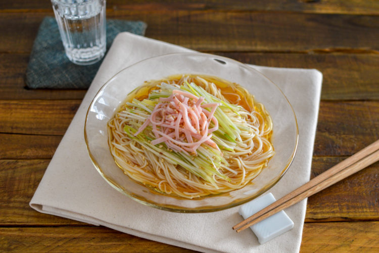 ごま油香る中華サラダ風そうめん