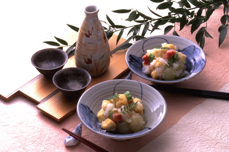 豆腐のあられ揚げ