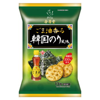 金吾堂製菓ごま油香る韓国のり風味13枚入